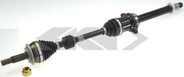 Піввісь передня, права GKN-Spidan 25197 ціна, від 145.96 USD