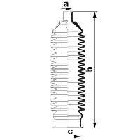 Пильник рульової тяги GKN-Spidan 84029 ціна, від 6.69 USD