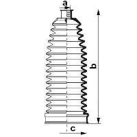 Купити 84078 GKN-Spidan Пильник тяги