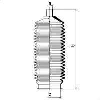 Пильник рульової тяги GKN-Spidan 84075 ціна, від 8.84 USD