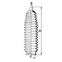 Пильник рульової тяги GKN-Spidan 84100 ціна, від 4.50 USD