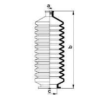 Пильник рульової рейки 83540 GKN-Spidan