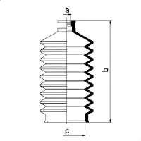 Чохол рульової рейки правий GKN-Spidan 83555 ціна, від 5.31 USD