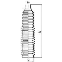 Пильник рульового механізму/рейки, правий GKN-Spidan 83686 ціна, від 7.66 USD