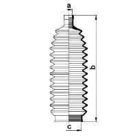 Пильник рейки GKN-Spidan 83859