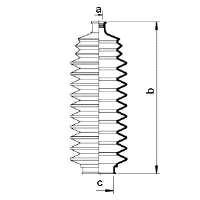 Пильник рульової тяги GKN-Spidan 83821 ціна, від 6.17 USD