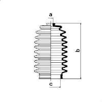 Пильник рульової тяги GKN-Spidan 83830 ціна, від 13.58 USD