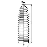 Пильник рульової рейки 83892 GKN-Spidan