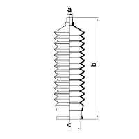 Пильник рульової рейки 83888 GKN-Spidan