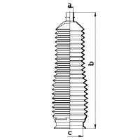 Пильник рульової рейки 83905 GKN-Spidan