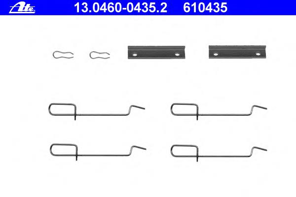 Ремкомплект гальмівних колодок 13046004352 ATE