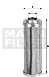 Фільтр гідравлічної системи HD47 Mann-Filter