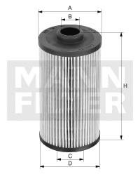 Масляний фільтр HU7116Z Mann-Filter
