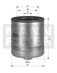 Фільтр паливний WK9042 Mann-Filter