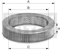 Фільтр повітряний C2178 Mann-Filter