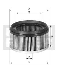 Фільтр повітряний обігрівача Mann-Filter CU16400 ціна, від 42.23 USD