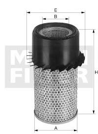 C16190X Mann-Filter Повітряний фільтр двигуна