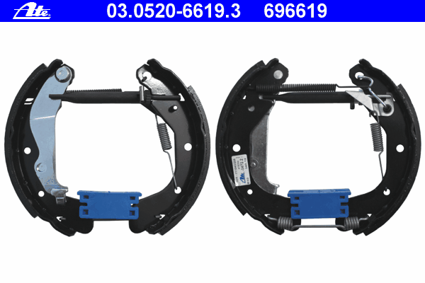 Колодки гальмові задні, барабанні ATE 03052066193 ціна, від 102.76 USD