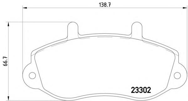 Колодки гальмівні передні, дискові 8DB355019321 HELLA