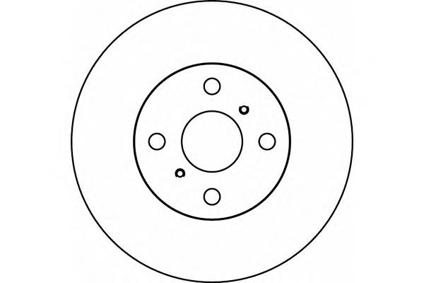 Диск гальмівний передній 8DD355108881 HELLA