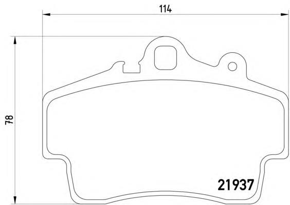 Купити 8DB355018471 HELLA Колодки гальмівні передні, дискові