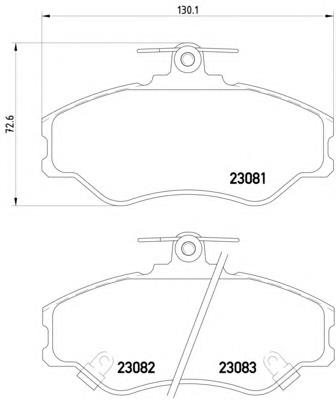 Гальмівні колодки HELLA 8DB355016641 ціна, від 15.20 USD