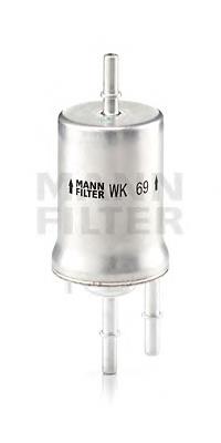 Фільтр паливний Mann-Filter WK69