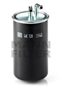 Фільтр паливний Mann-Filter WK728