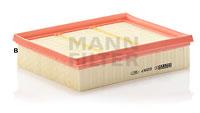 Елемент повітряного фільтра Mann-Filter C2287 ціна, від 12.19 USD