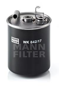 Фільтр тонкого очищення палива Mann-Filter WK84217 ціна, від 15.42 USD