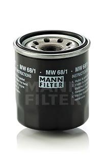 Фільтр масляний MW681 Mann-Filter