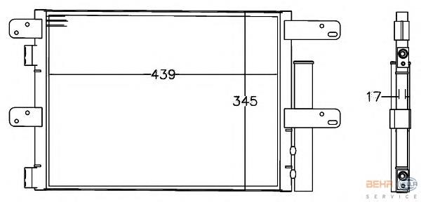 Конденсатор кондиціонера AVA IV5090D ціна, від 122.68 USD