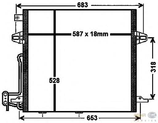 Купити FP46K146 FPS Радіатор системи охолодження кондиціонера