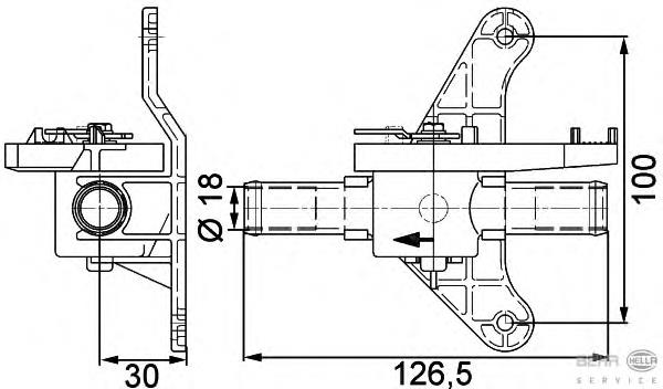 Купити A0018300084 Mercedes Регулюючий клапан охолоджувальної рідини