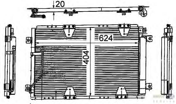 8FC351318781 HELLA Конденсатор