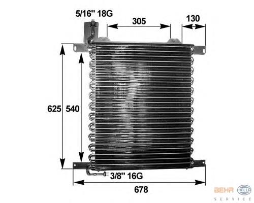 8FC351300031 HELLA Конденсатор