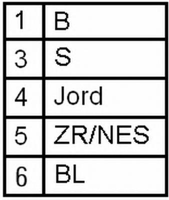Лівий стоп 2VP343640091 HELLA