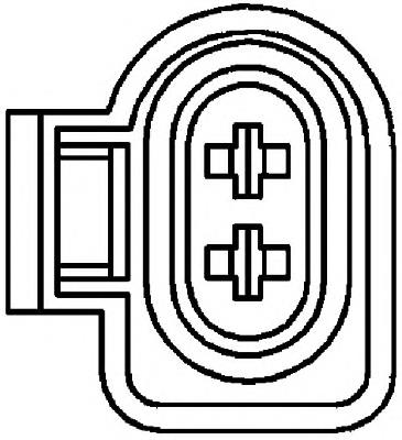 6PU009106741 HELLA Датчик АБС (ABS) задній