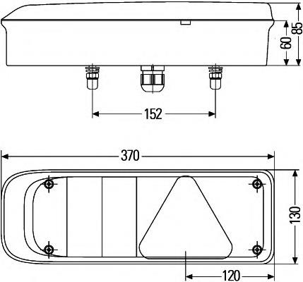 Купити 2VP340934111 HELLA Лівий стоп