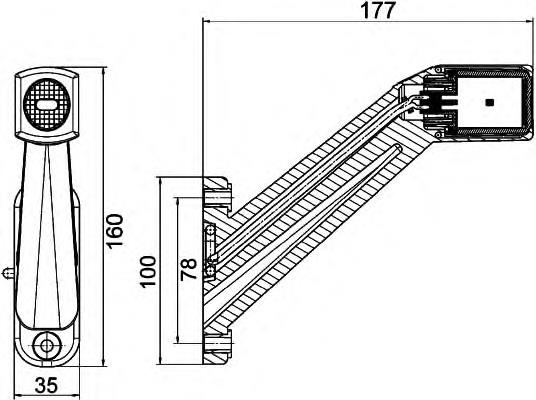 Задня права фара 2VP340960121 HELLA