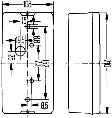 Купити 2VP006040301 HELLA Задня права фара