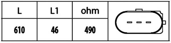 Купити 6PU009146541 HELLA Датчик положення (оборотів) коленвалу