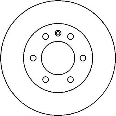 Гальмівні диски передні 8DD355117621 HELLA