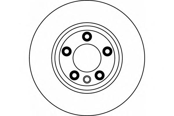 Гальмівні диски передні 8DD355109761 HELLA