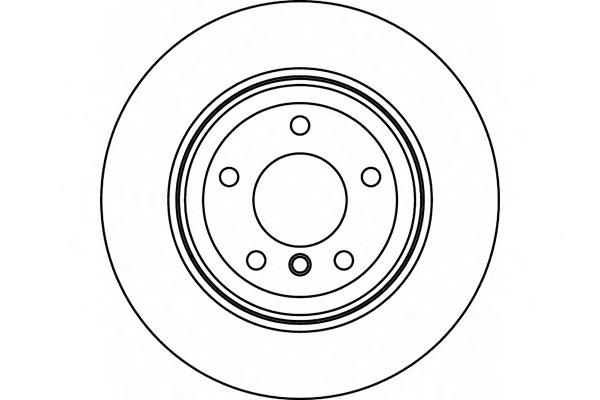 Купити 8DD355109941 HELLA Диск заднього гальма