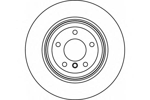 Купити 8DD355111961 HELLA Диск заднього гальма