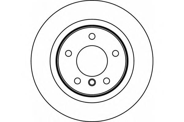 Купити 8DD355111301 HELLA Диск заднього гальма