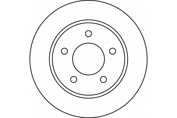 Диск гальмівний задній 8DD355110901 HELLA