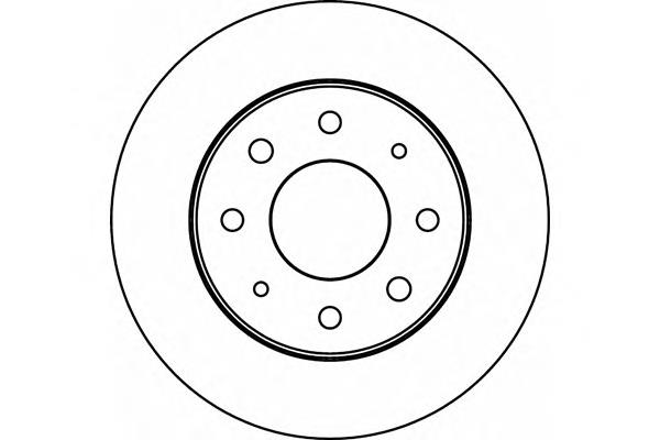 Гальмівні диски передні 8DD355107321 HELLA