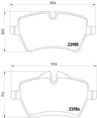 Гальмівні колодки HELLA 8DB355012341 ціна, від 36.13 USD